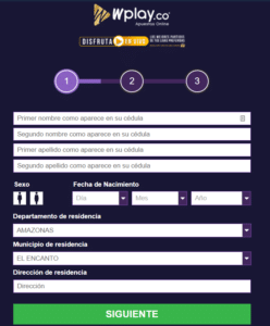 Una guía de registro completa de Wplay Colombia