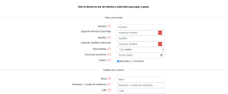 Aquijuego Registro